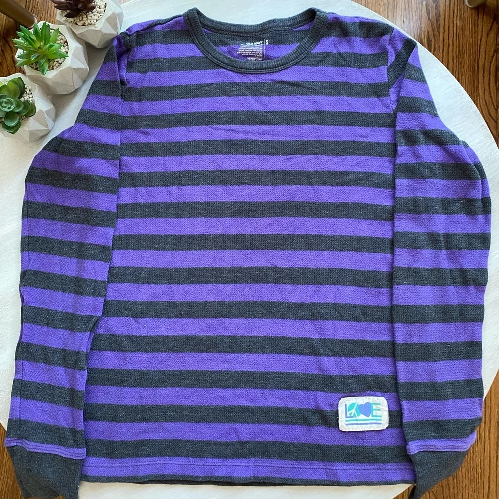 Girl's Ribbed Long-sleeve Top